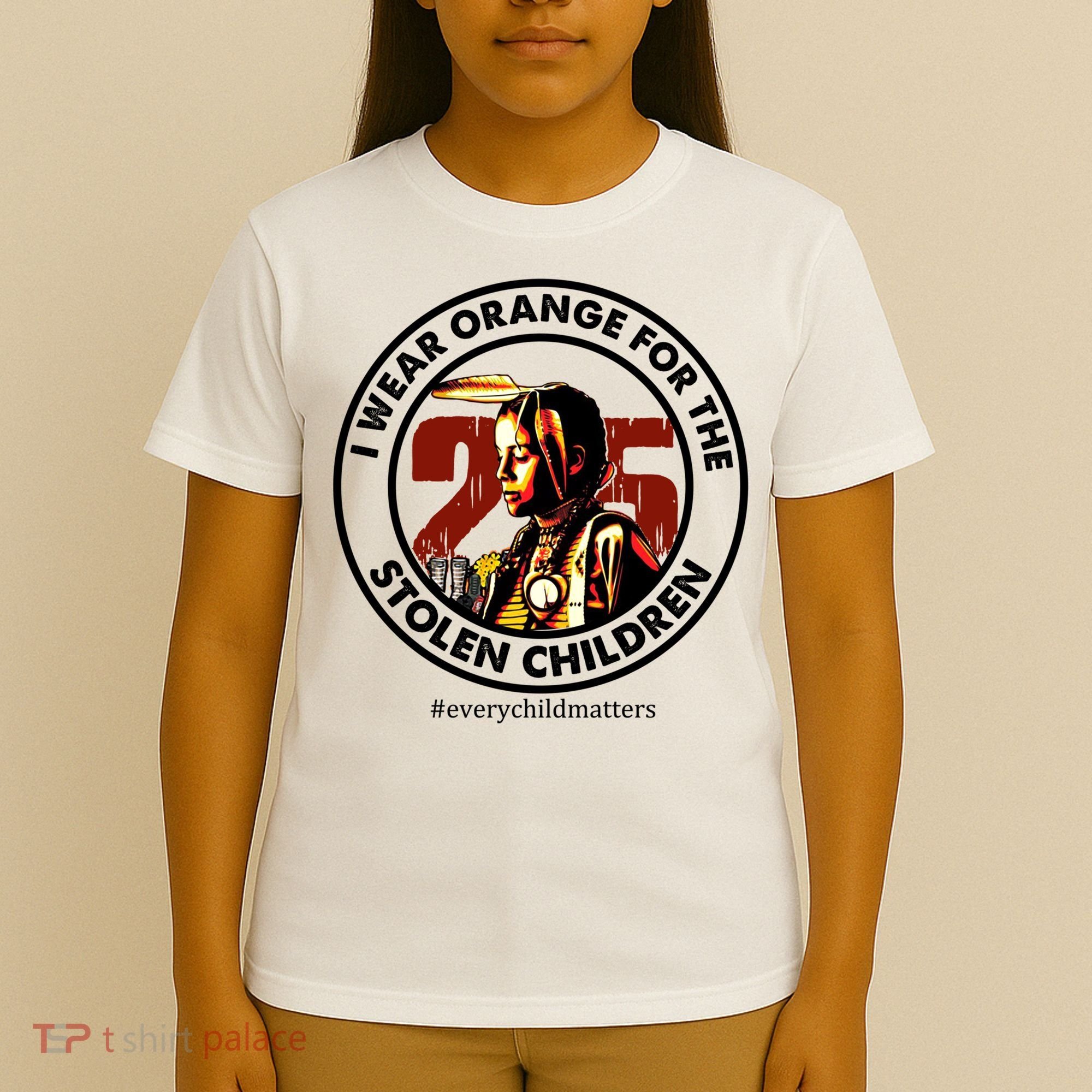 I Wear Orange For Stolen Children Every Child Matters T-Shirt