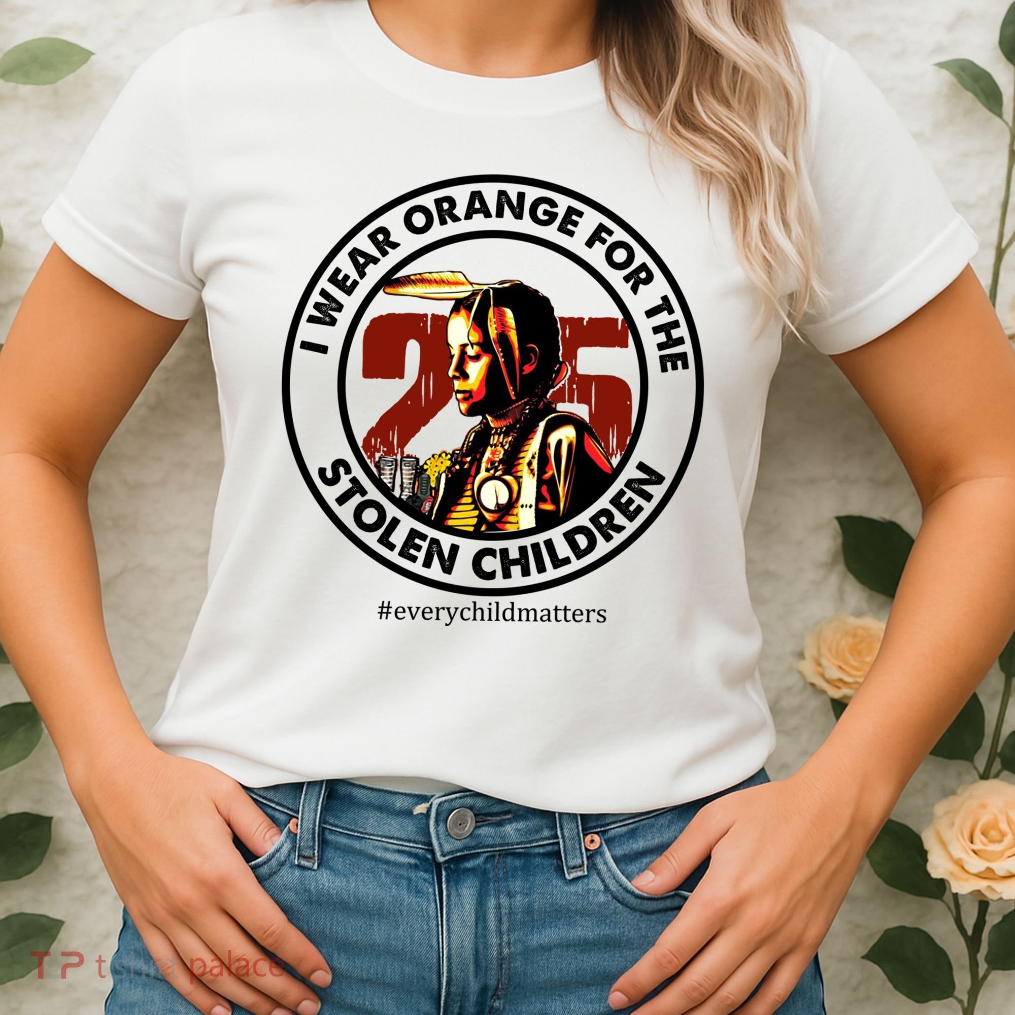 I Wear Orange For Stolen Children Every Child Matters Women's T-Shirt