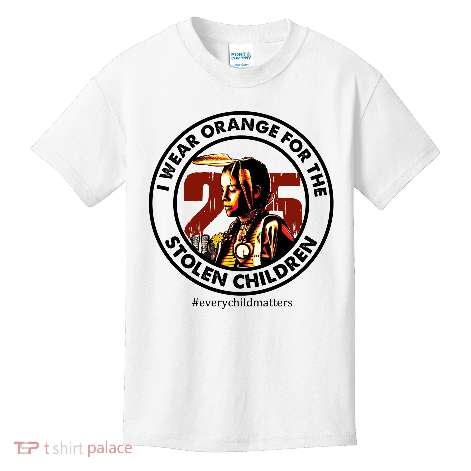 I Wear Orange For Stolen Children Every Child Matters Kids T-Shirt