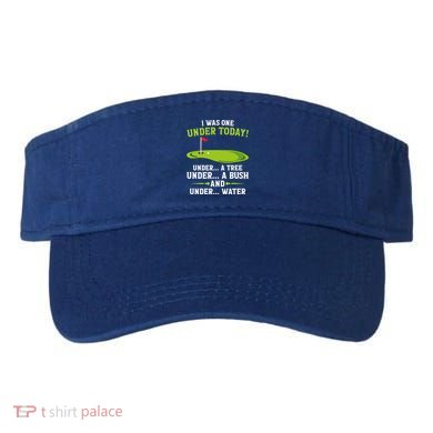 I Was One Under Today Golfer Golf Lover Golfing Great Gift Visor