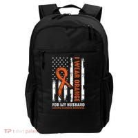  I Wear Orange For My Husband Multiple Sclerosis  Backpack thumb 0