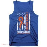  I Wear Orange For My Husband Multiple Sclerosis  Tank Top thumb 0