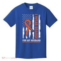  I Wear Orange For My Husband Multiple Sclerosis  Kids T-Shirt thumb 0