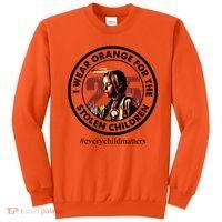 I Wear Orange For The Stolen Children Every Child Matters Sweatshirt thumb 0
