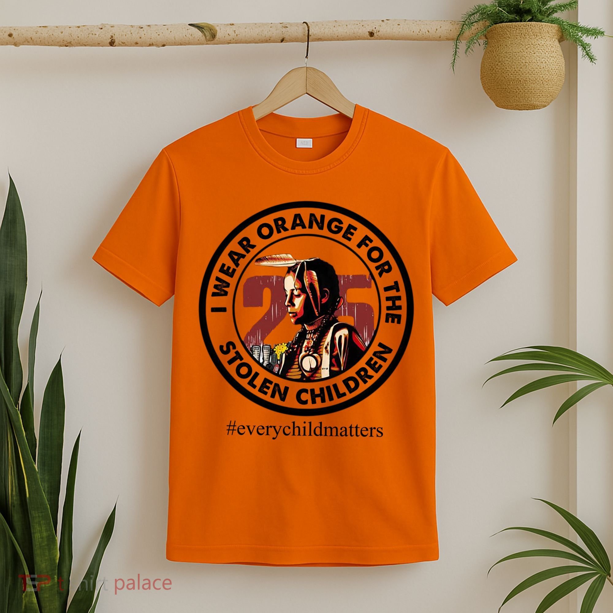 I Wear Orange For The Stolen Children Every Child Matters T-Shirt