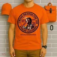I Wear Orange For The Stolen Children Every Child Matters T-Shirt thumb 6