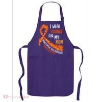 I Wear Orange For My Mom Multiple Sclerosis Awareness Apron thumb 0