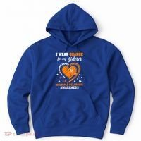 I Wear Orange For My Sister Multiple Sclerosis Ms Cool Gift Hoodie thumb 0