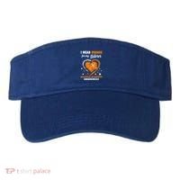 I Wear Orange For My Sister Multiple Sclerosis Ms Cool Gift Visor thumb 0