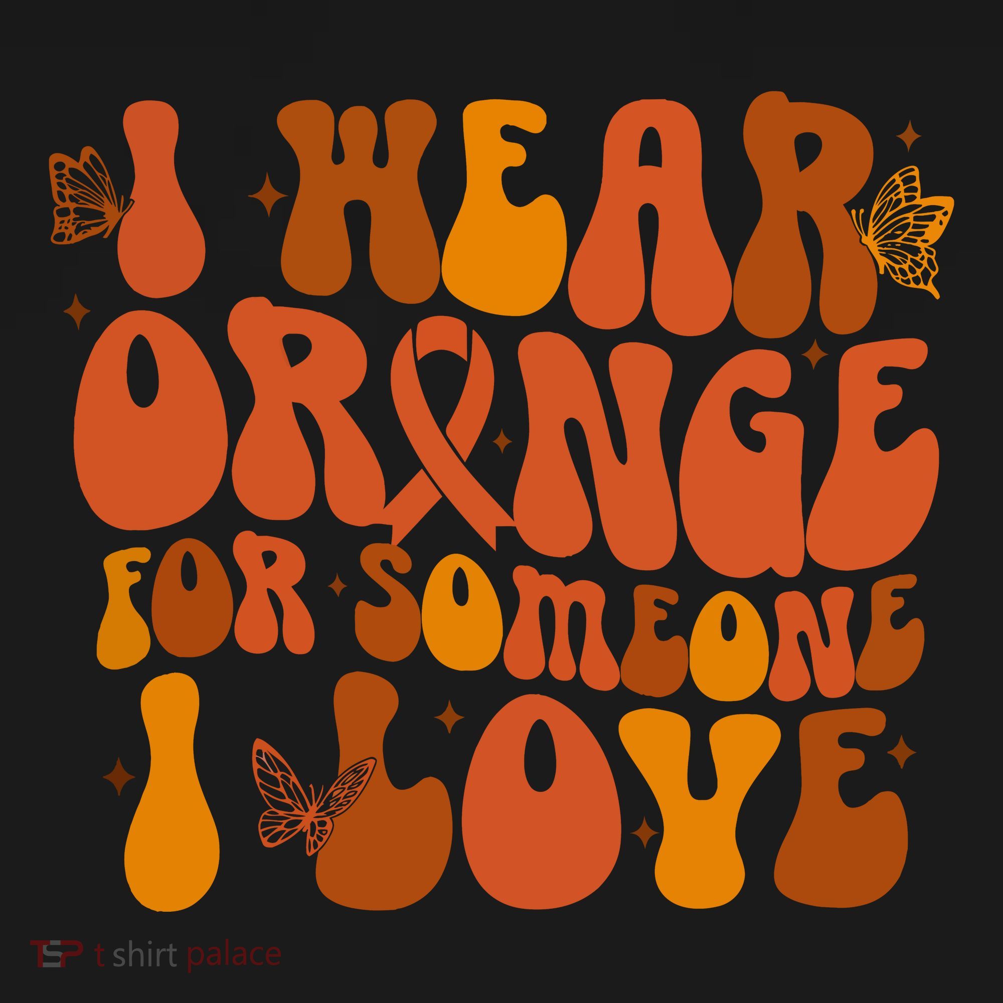I Wear Orange For Someone I Love Ms Awareness Toddler Hoodie