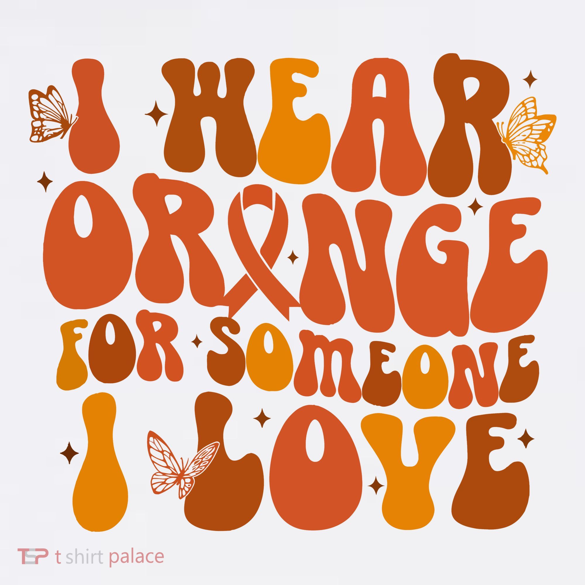 I Wear Orange For Someone I Love Ms Awareness Apron