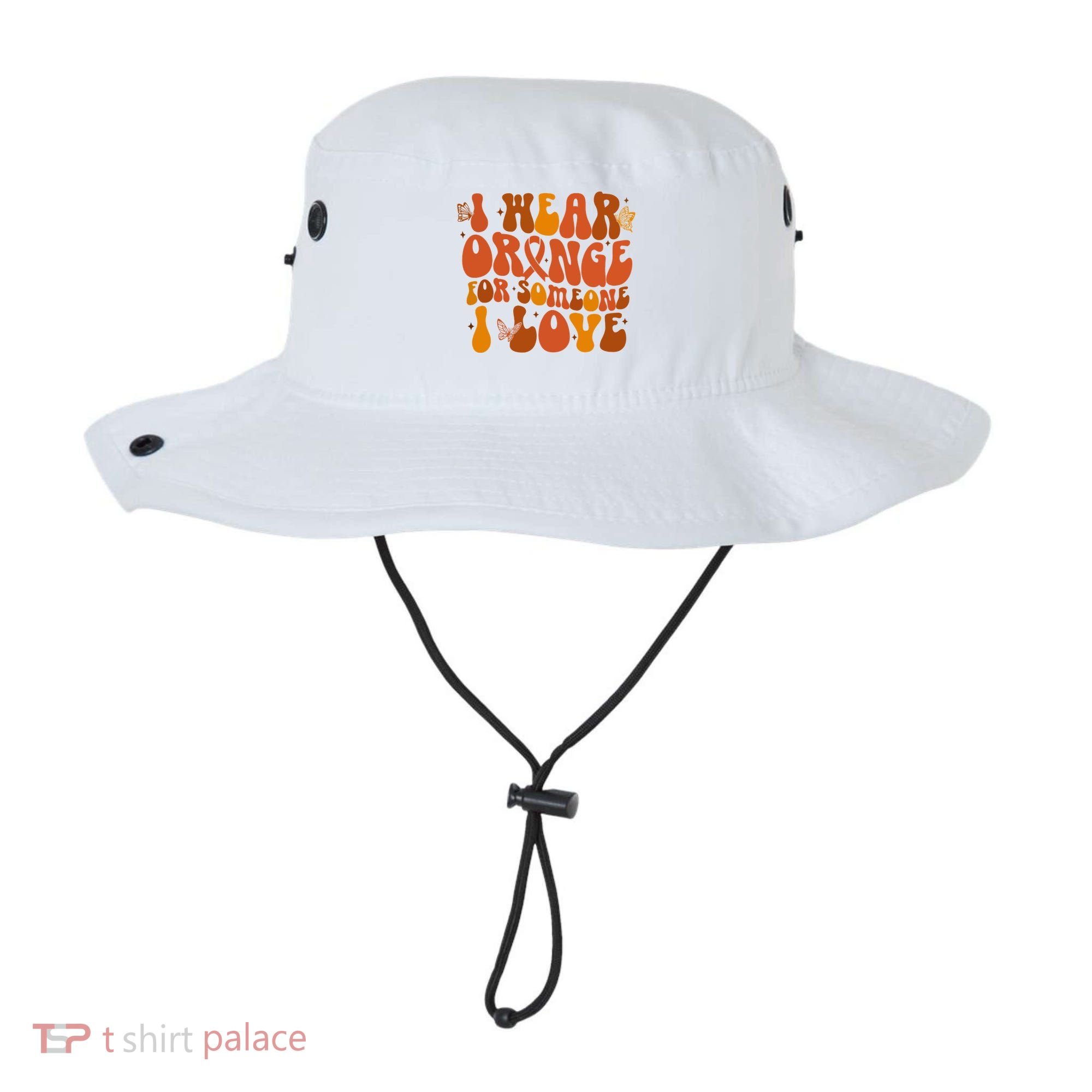 I Wear Orange For Someone I Love Ms Awareness Bucket Hat