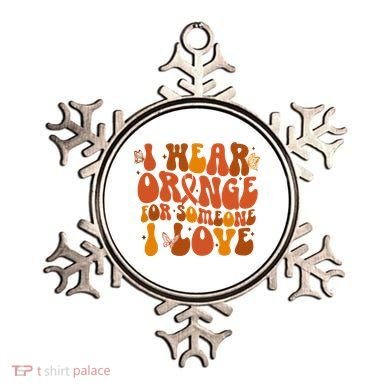 I Wear Orange For Someone I Love Ms Awareness Ornament