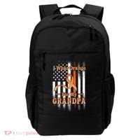 I Wear Orange Grandpa Multiple Sclerosis Ms Flag Funny Gift Backpack thumb 0