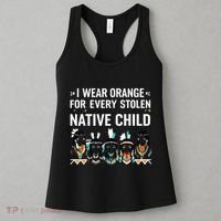 I Wear Orange For Every American Native Child Indian Pride Women's Tank Top thumb 3