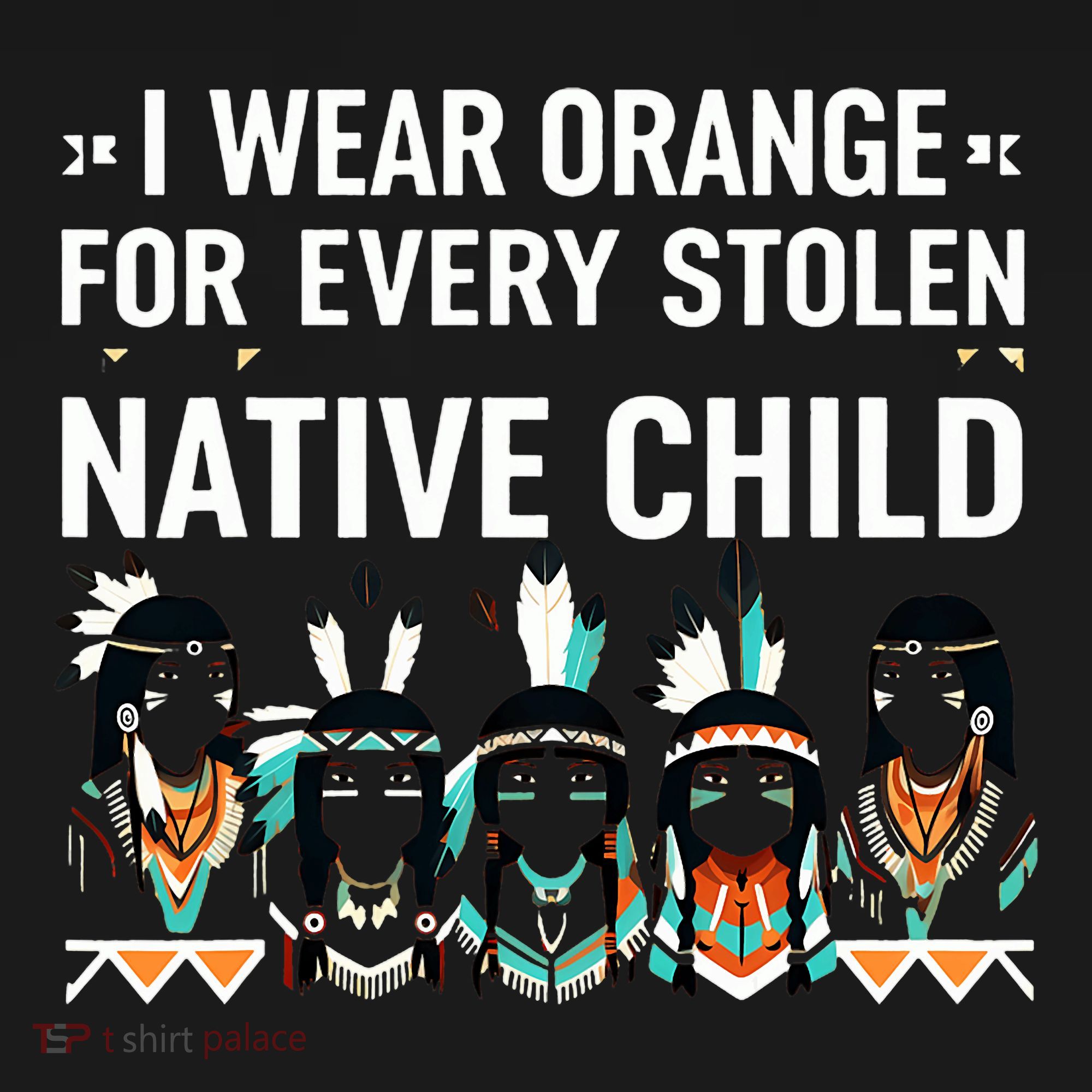 I Wear Orange For Every American Native Child Indian Pride Women's Long Sleeve Shirt