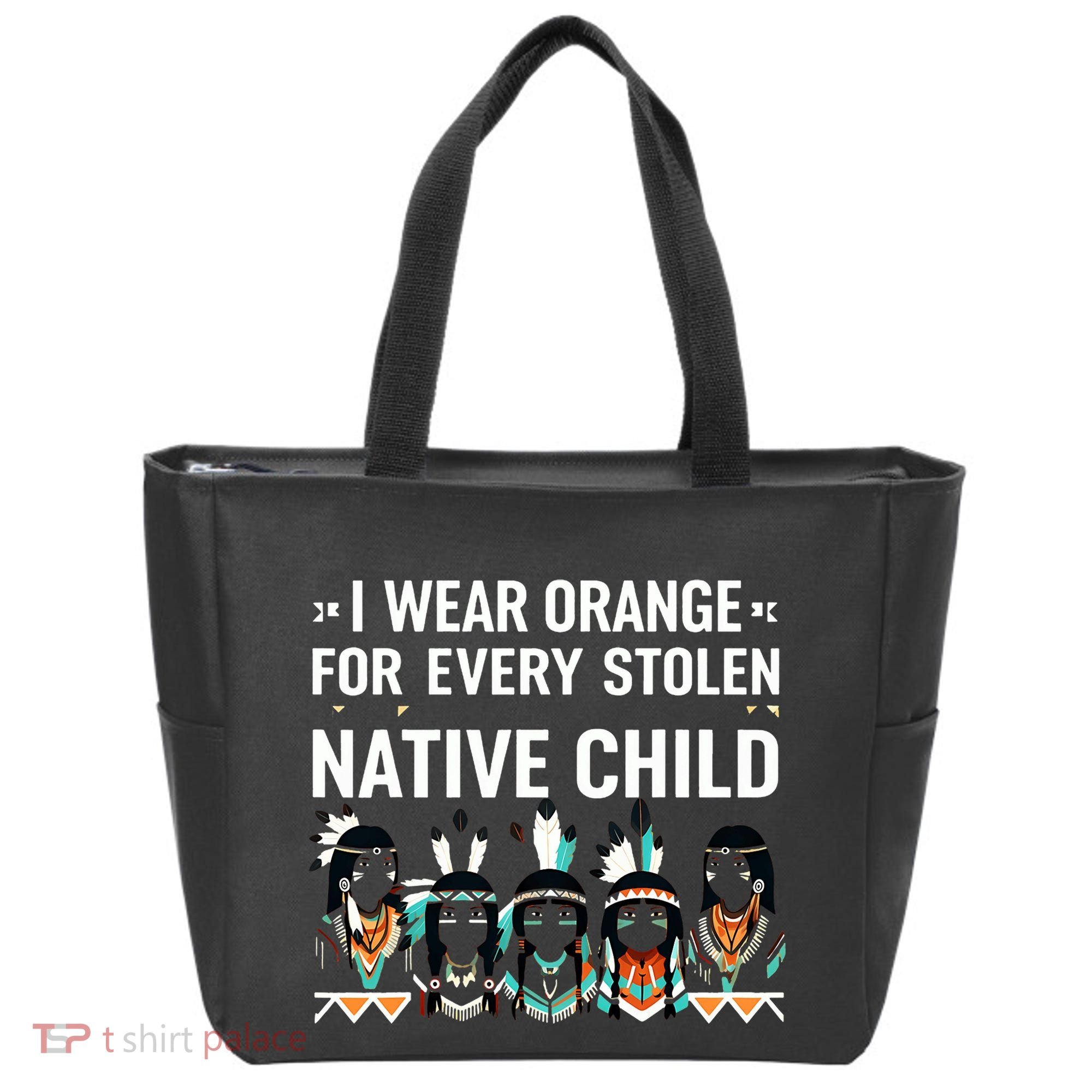 I Wear Orange For Every American Native Child Indian Pride Tote Bag