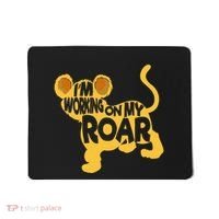 IM Working On My Roar Lion Whisperer Safari Wildlife Animal Mousepad thumb 0