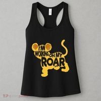 IM Working On My Roar Lion Whisperer Safari Wildlife Animal Women's Tank Top thumb 3