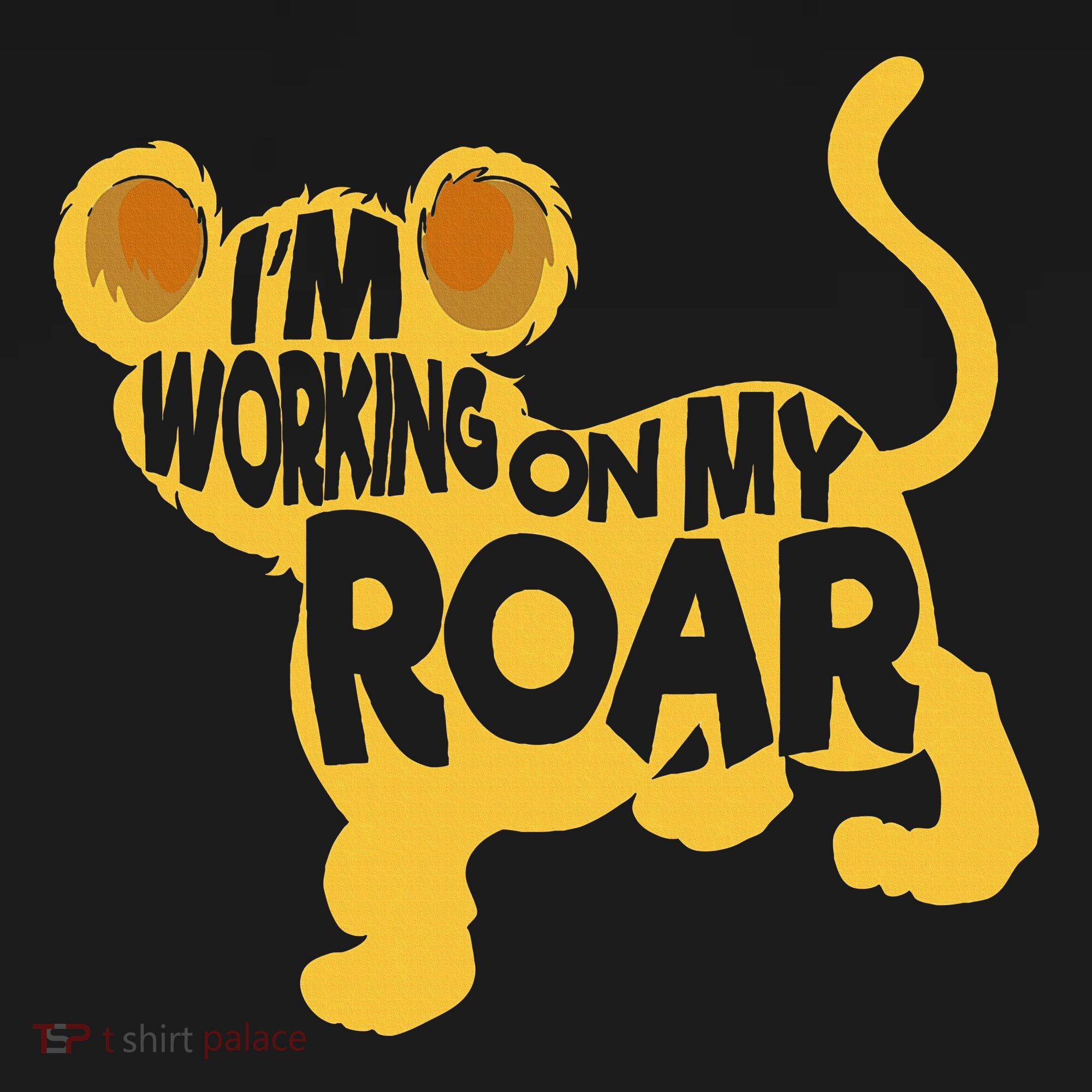 IM Working On My Roar Lion Whisperer Safari Wildlife Animal Women's Tank Top
