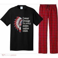 I Wear Orange For Every American Native Child Pajama Set thumb 0