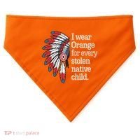 I Wear Orange For Every American Native Child USA-Made Doggie Bandana thumb 0