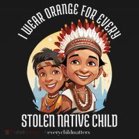 I Wear Orange For Indigenous Children Women's Hoodie thumb 2