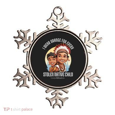 I Wear Orange For Indigenous Children Ornament
