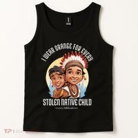 I Wear Orange For Indigenous Children Tank Top thumb 2