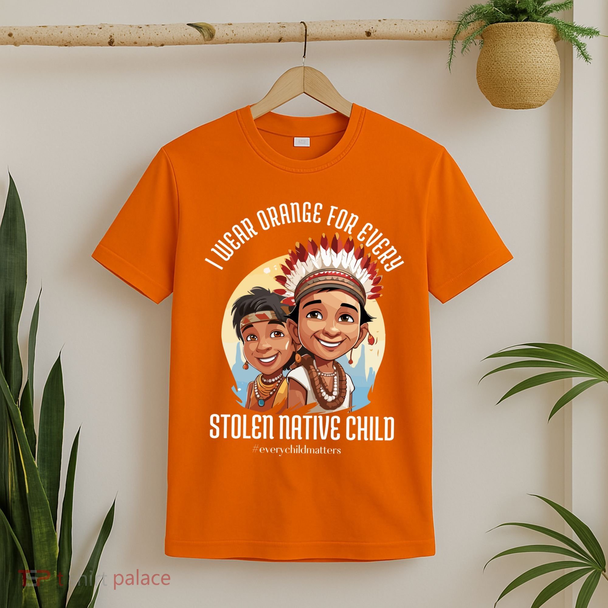 I Wear Orange For Indigenous Children T-Shirt