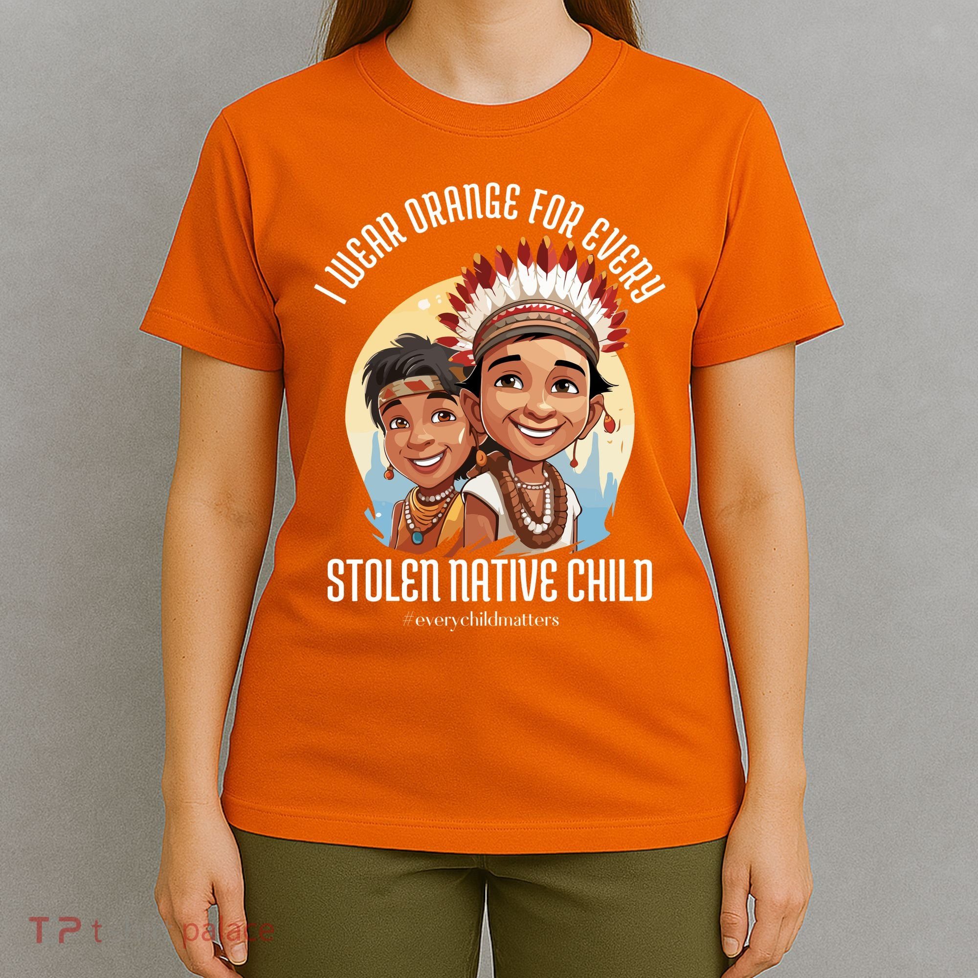 I Wear Orange For Indigenous Children T-Shirt