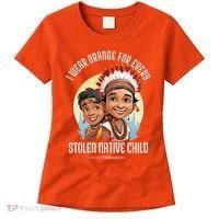 I Wear Orange For Indigenous Children Women's T-Shirt thumb 0