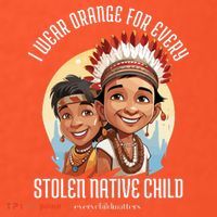 I Wear Orange For Indigenous Children Women's T-Shirt thumb 6