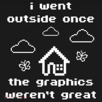 I Went Outside Once The Graphics Werent Great Women's Hoodie thumb 2