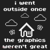 I Went Outside Once The Graphics Werent Great Hat thumb 2