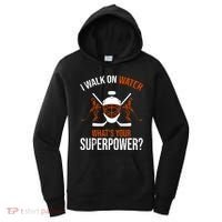 I Walk On Water What's Your Superpower? Funny Hockey Women's Hoodie thumb 0