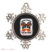 I Wear Orange For My Mom Ms Multiple Sclerosis Awareness Ornament thumb 0