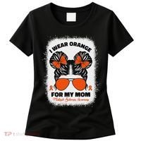 I Wear Orange For My Mom Ms Multiple Sclerosis Awareness Women's T-Shirt thumb 0