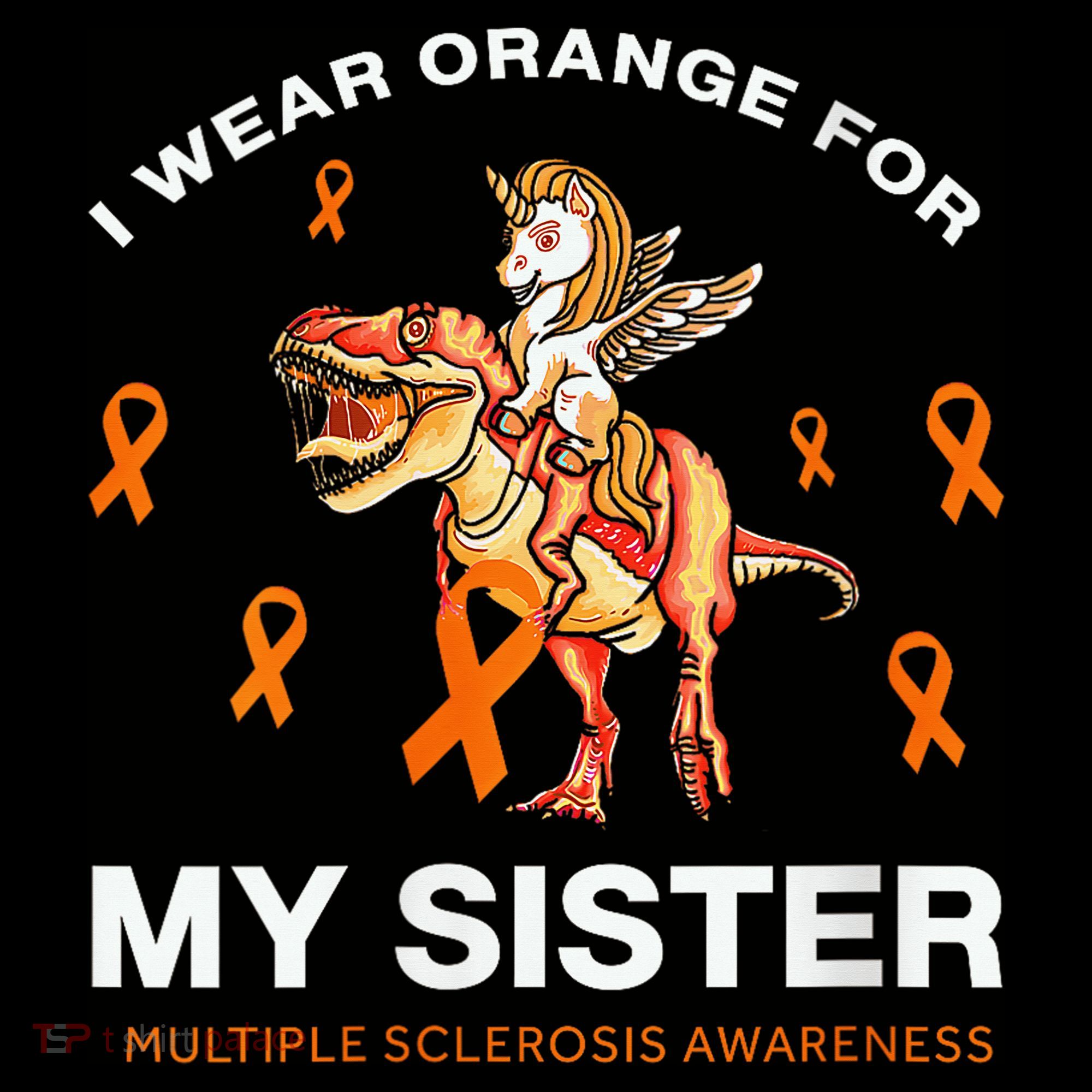 I Wear Orange For My Sister Multiple Sclerosis Awareness Coffee Mug