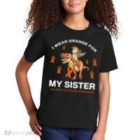 I Wear Orange For My Sister Multiple Sclerosis Awareness Kids T-Shirt thumb 2