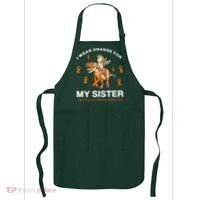 I Wear Orange For My Sister Multiple Sclerosis Awareness Apron thumb 0