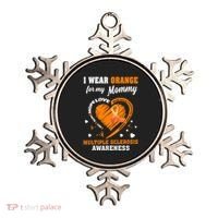 I Wear Orange For My Mommy Multiple Sclerosis Ms Funny Gift Ornament thumb 0