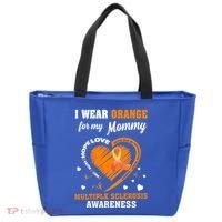 I Wear Orange For My Mommy Multiple Sclerosis Ms Funny Gift Tote Bag thumb 0