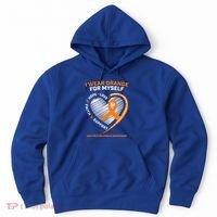 I Wear Orange Mys Multiple Sclerosis Awareness Ms Warrior Gift Hoodie thumb 0