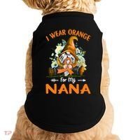 I Wear Orange Nana Multiple Sclerosis Ms Gnome Funny Gift Doggie Tank thumb 0