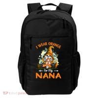I Wear Orange Nana Multiple Sclerosis Ms Gnome Funny Gift Backpack thumb 0