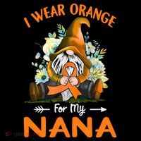 I Wear Orange Nana Multiple Sclerosis Ms Gnome Funny Gift Coffee Mug thumb 5
