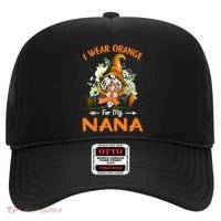 I Wear Orange Nana Multiple Sclerosis Ms Gnome Funny Gift Hat thumb 0