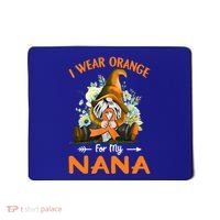 I Wear Orange Nana Multiple Sclerosis Ms Gnome Funny Gift Mousepad thumb 0