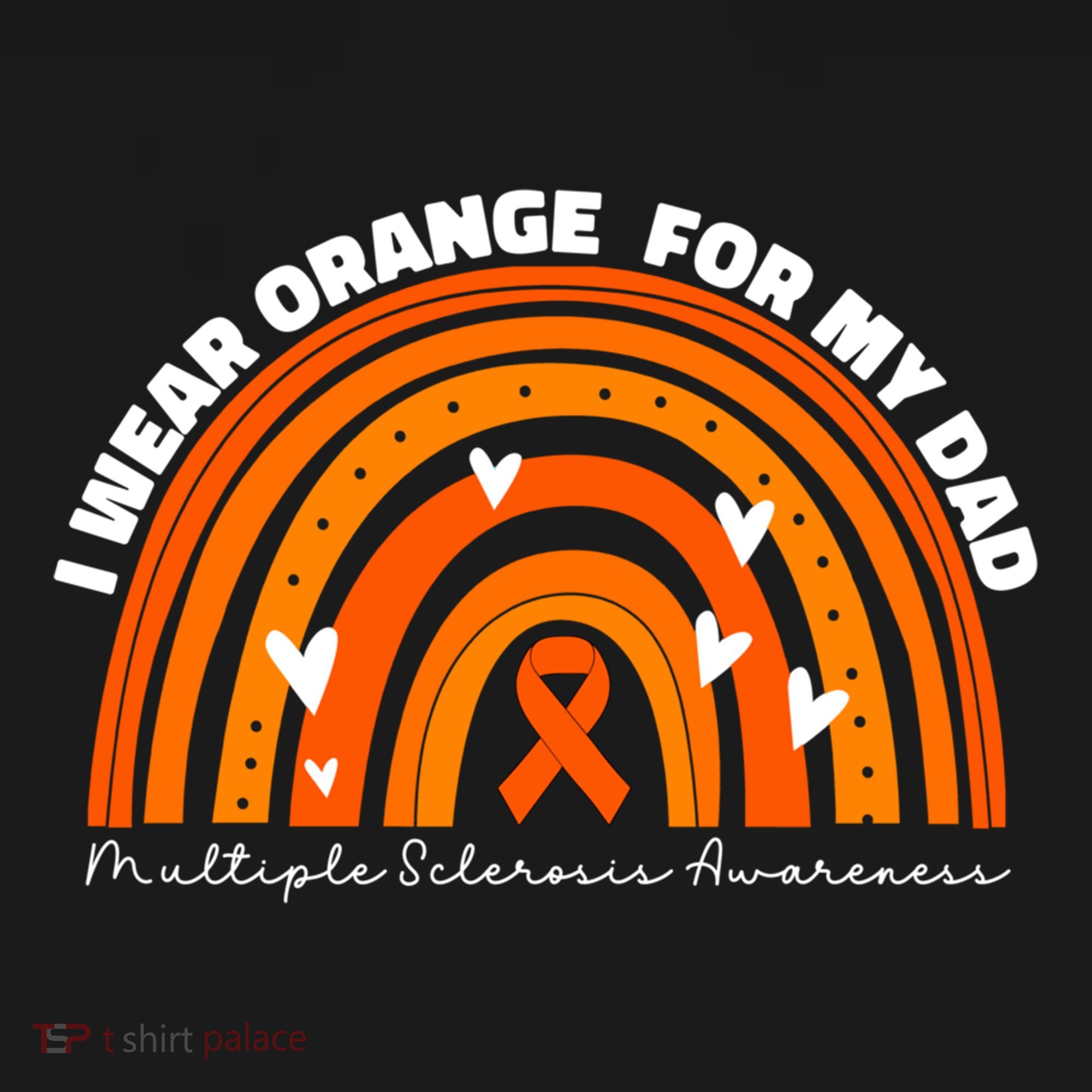 I Wear Orange For My Dad Ms Multiple Sclerosis Cute Gift Backpack